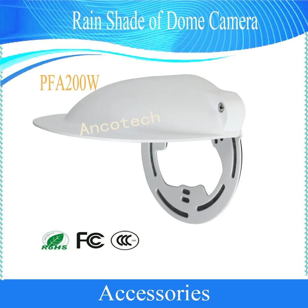

Free Shipping DAHUA Rain Shade of Dome Camera CCTV Accessories Bracket DH-PFA200W