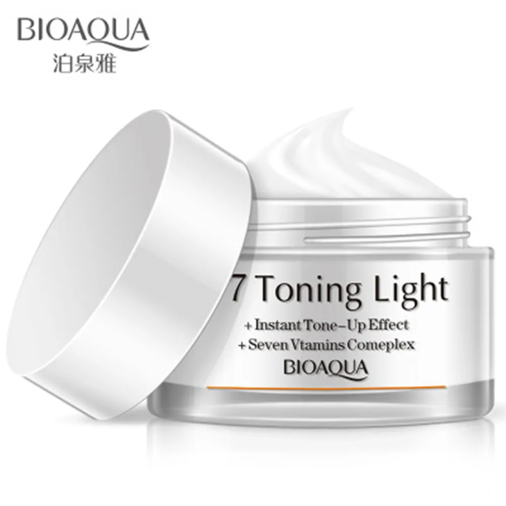 BIOAQUA V7cream мгновенный осветительный эффект крем для лица витаминный комплекс ремонт уход за кожей лица дневной крем и увлажняющие средства уход за лицом - Цвет: white