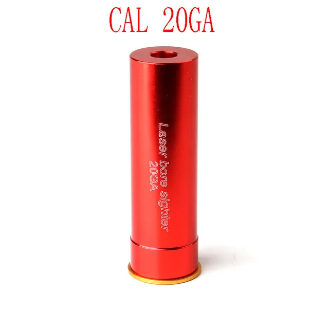 Красный охотничий красный лазер Boresighter CAL.308. 223 30-06 CAL7.62x39 7,62X54 12GA 20GA картридж Тактический Диаметр Sighter - Цвет: Черный