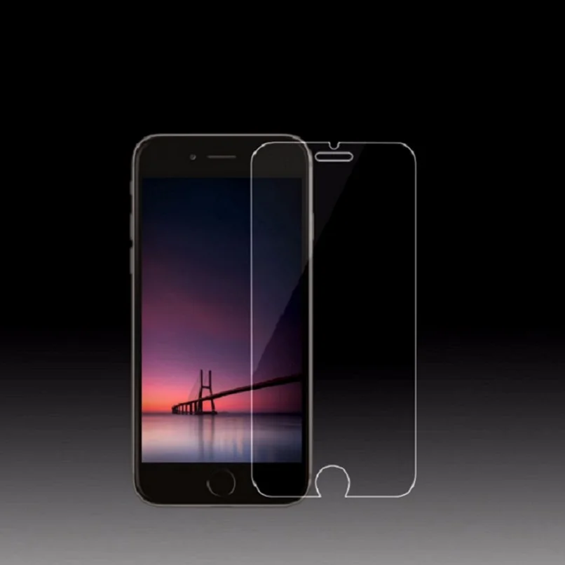 Cleaning kit+ Hard Screen Protector Glass for iPhone 7 Ultra Thin Explosion proof Screen