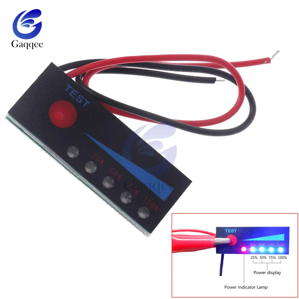 

7S 29.4V 18650 Li-ion Lipo Lithium Battery Level Indicator Tester LCD Display Meter Module Capacity