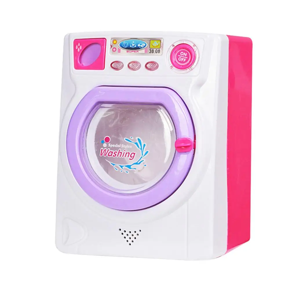 

Children's Puzzle Play House Toy Can Hold Water Will Move Large Simulation Washing Machine Small Household Appliances Toys