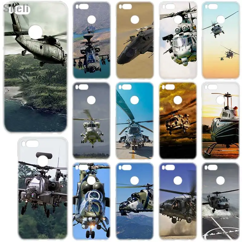 

Sheli Helicopter Hard phone case for Xiaomi 5X A1 redmi note 4x 5A 5 pro redmi 4a 4x 5a 5plus 6a 6pro 9 8 Note7