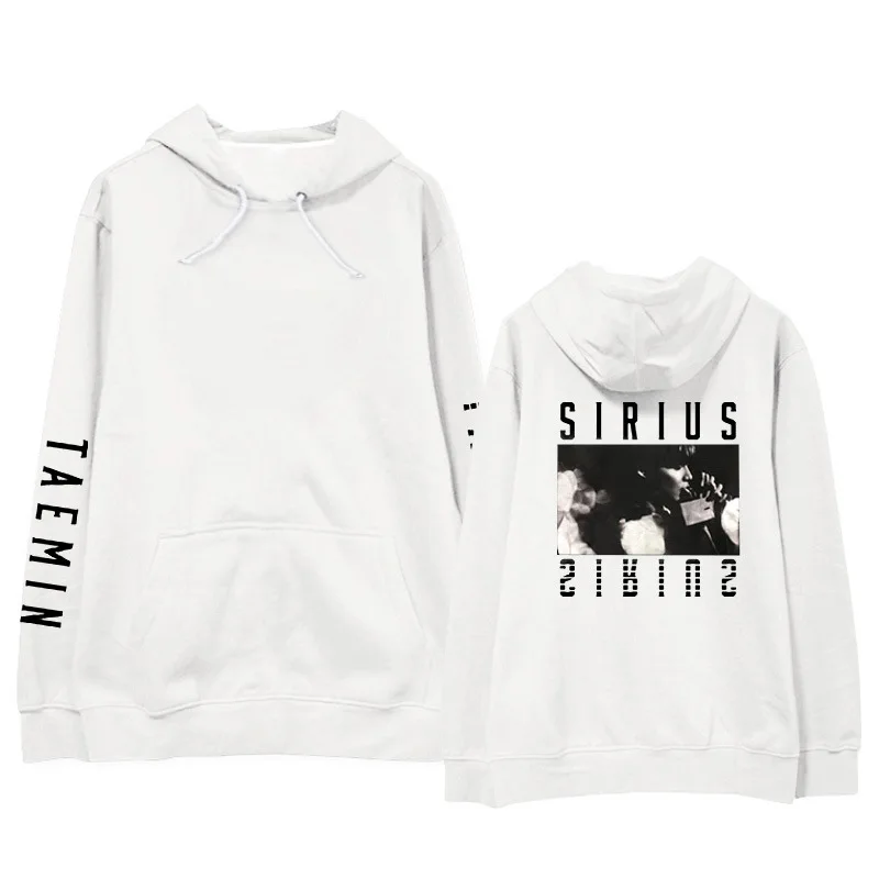Kpop shinee hooides men sweatshirts concert same photo printing hoodies unisex autumn winter loose sweatshirt (5)