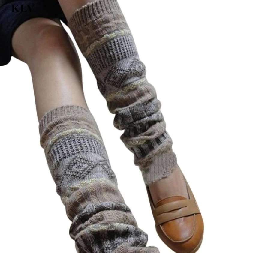 Winter Leg Warmers for Women Fashion Gaiters Boot Cuffs Woman Thigh