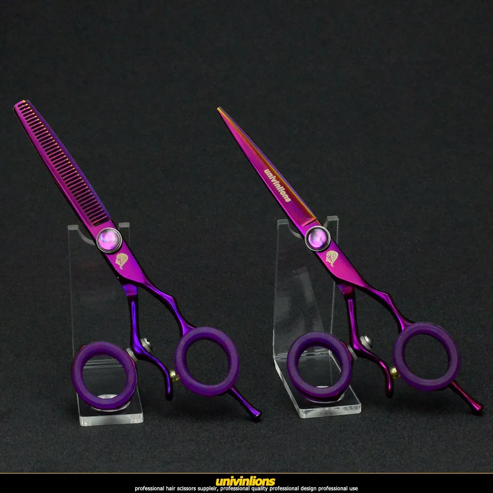 Tesouras de Cabeleireiro Tesouras de Corte de Cabelo Univinlions Giratória Japonês Voando Giratório Polegar Tesoura Rotativa 6 18 Beleza e saúde