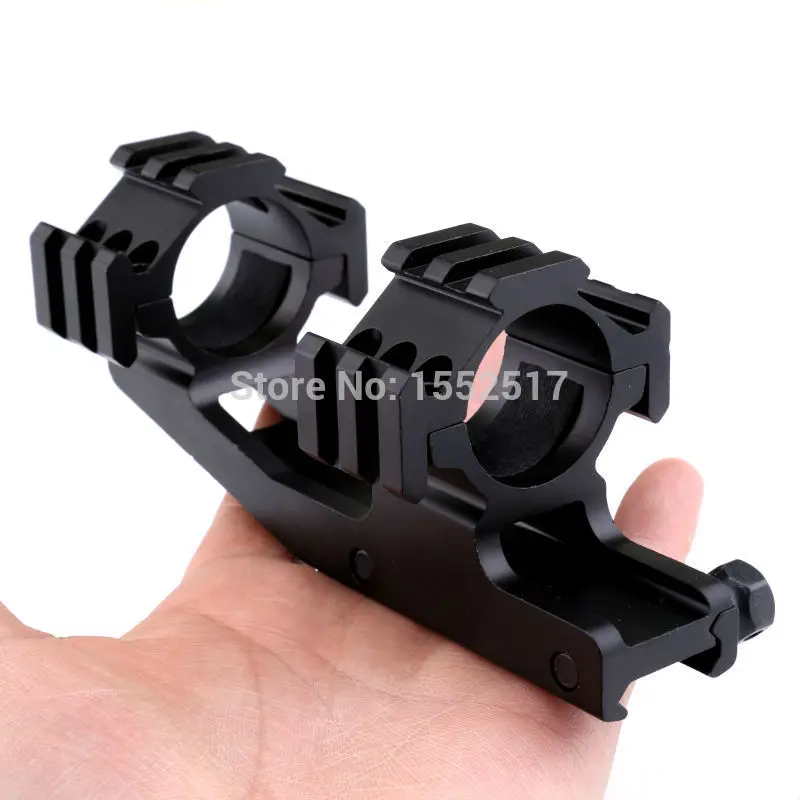 Fire wolf taktik sight 25mm/30mm klip manzaraları metal kapsam dağı torch braketi yerler aksesuarları kapsam dağı