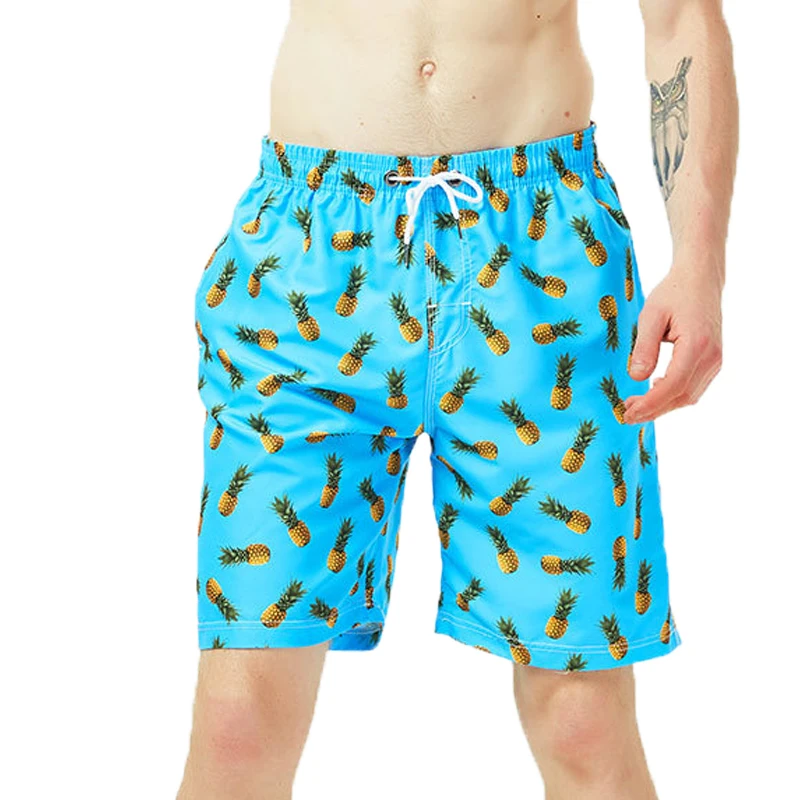 

2019 Brand Pocket Quick Dry Swimming Shorts For Men Swimwear Man Swimsuit Swim Trunks Summer Bathing Beach Wear Surf Boxer Brie