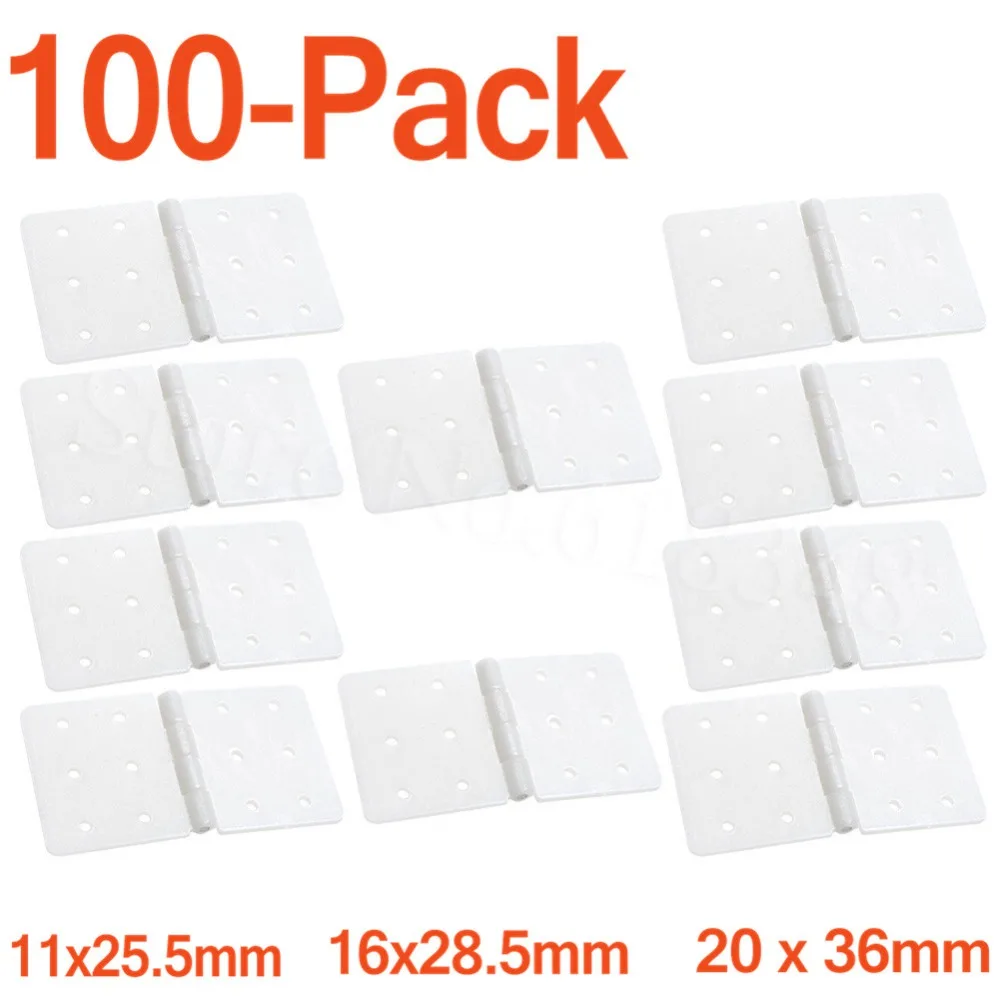 100pcs Lot Nylon Pinned Hinge 20x36mm font b RC b font Airplanes Parts Electric Model Plane