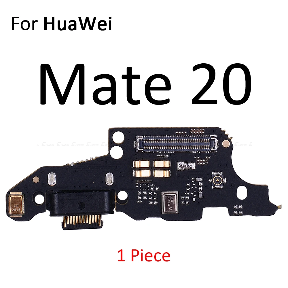 Зарядное устройство плата с микрофоном микрофонный гибкий кабель для HuaWei Коврики 20 10 9 Pro Lite P Smart плюс зарядка через usb док-станция для Порты и разъёмы