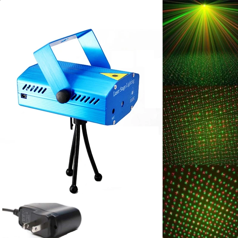 

Fashionable products Portable Mini Laser Stage Lighting Projector Disco Party DJ Bar Club KTV Light 50pcs free drop shipping