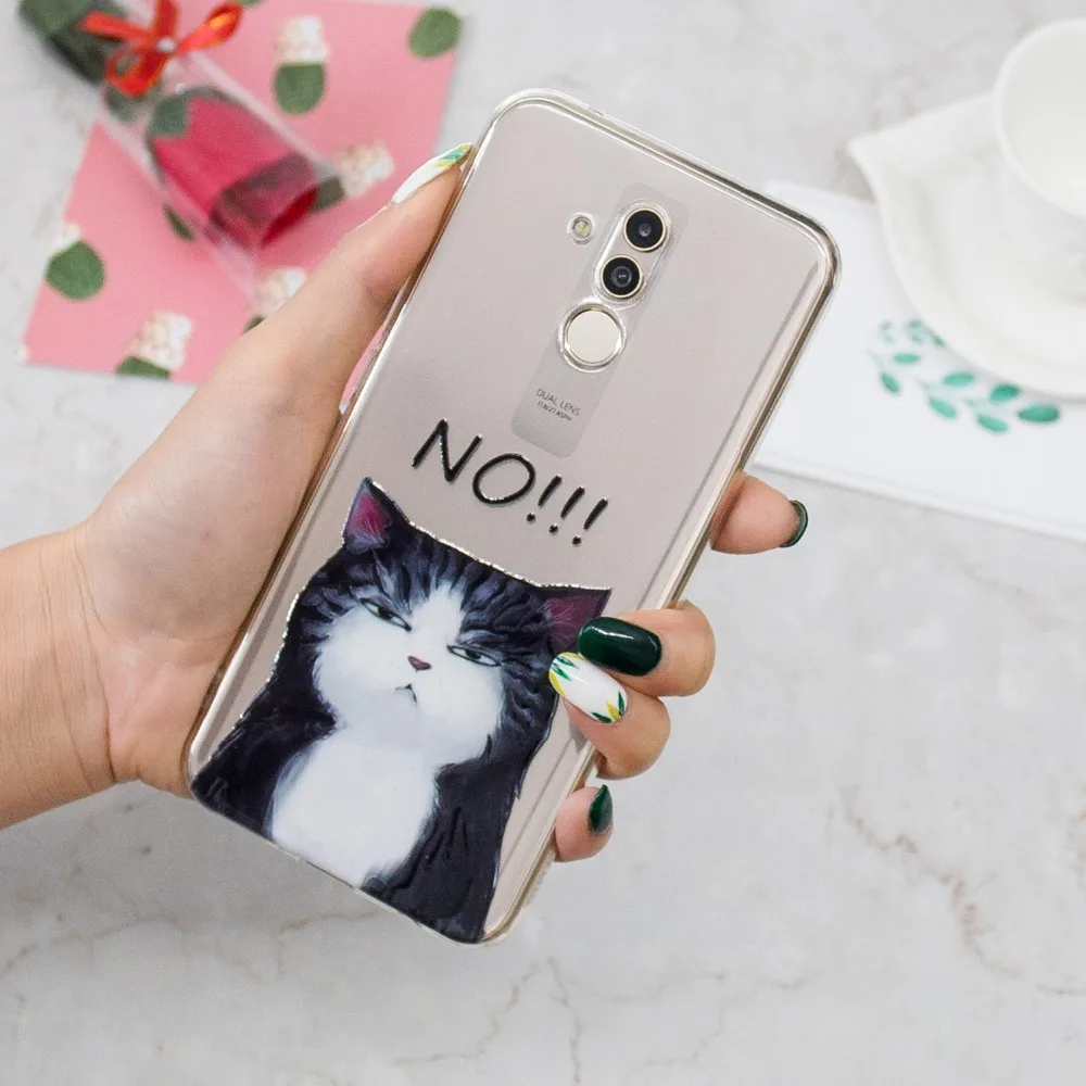 Для Huawei Mate 20 Lite чехол Mate20 Мягкая силиконовая задняя крышка для телефона mate SNE-LX1 |
