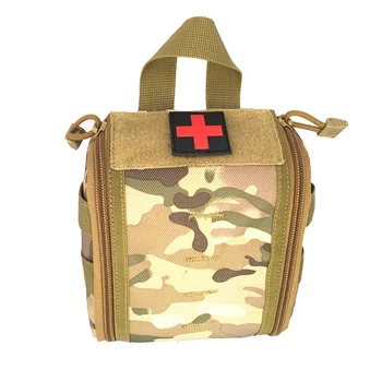 

Camping Tactical Molle Medical Bag Kit Pouch Emergency Survival Gear Bag First Aid Kit Pouch Tool EDC Hunting Utility Belt