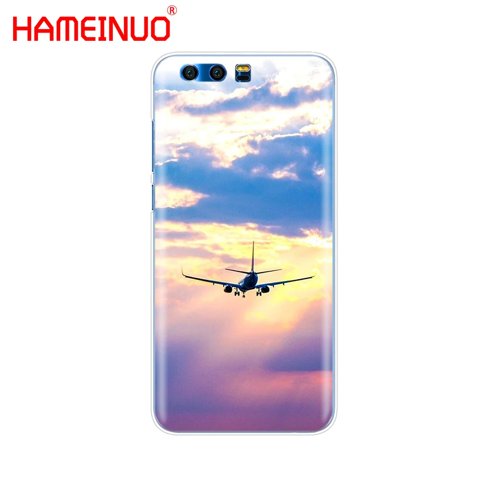Чехол для телефона HAMEINUO Airplane fly travel cloud Sky чехол Huawei Honor 10 V10 4A 5A 6A 7A 6C 6X 7X 8 9