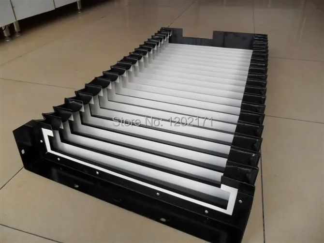CNC guide rail accordion bellow coverin Machine Centre from Tools on