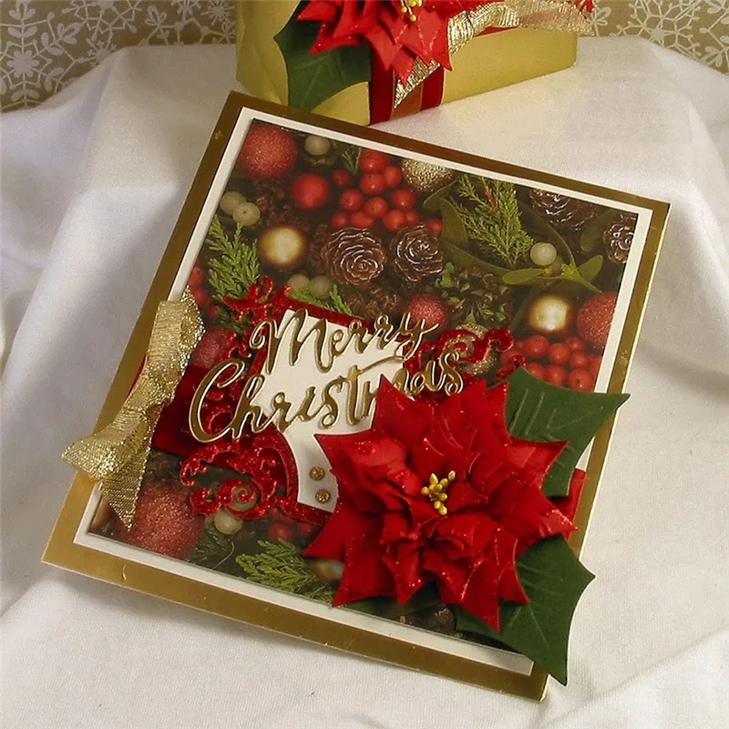 

Naifumodo 3D Wedding Flower Dies Metal Cutting Dies Scrapbooking and Making Card Craft Dies 2019 New Stencil DIY dies Cuts