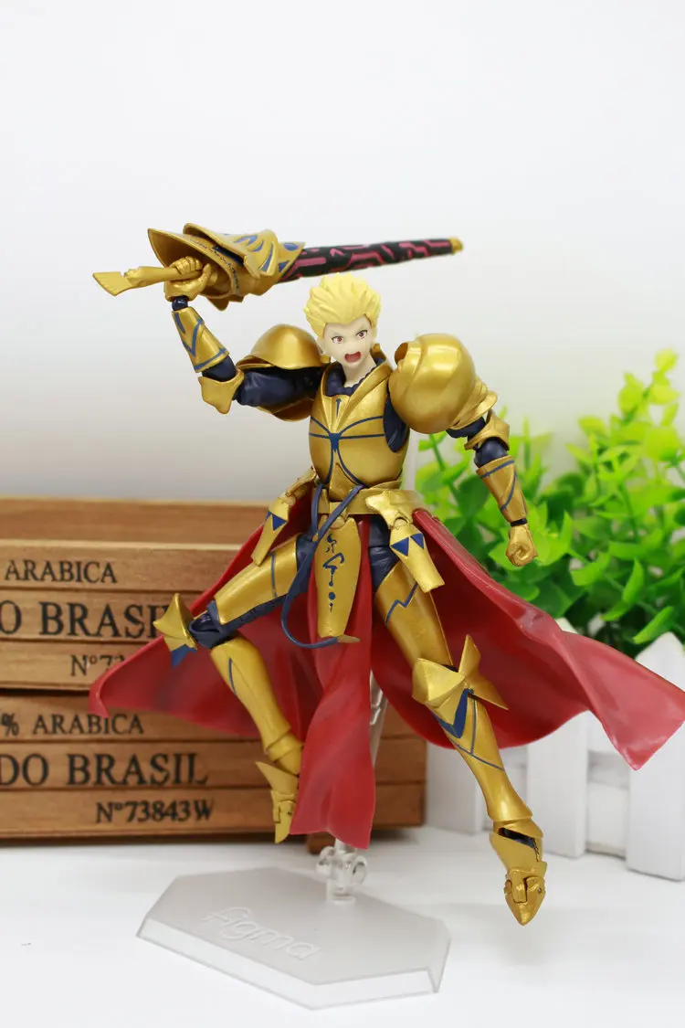 Аниме Fate/stay night Fate Grand Order Archer Gilgamesh Figma 300 ПВХ экшн фигурка Коллекционная модель