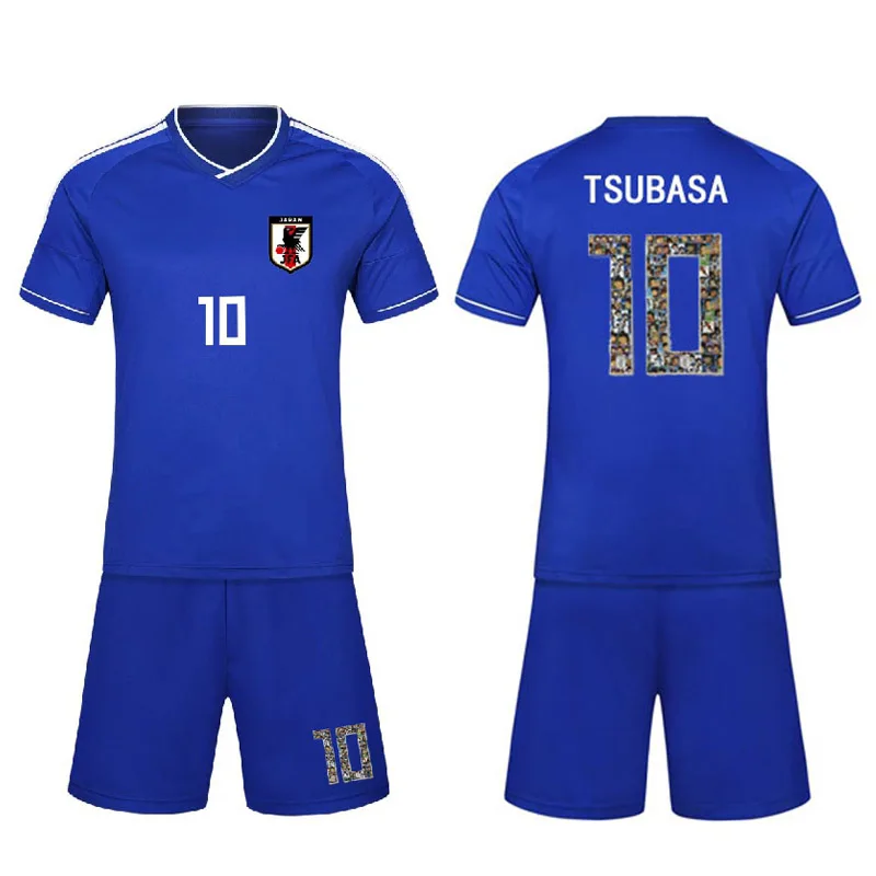 Captain Tsubasa JFA Футбол Костюмы комплекты № 10 Tsubasa озоре Косплэй Костюмы - Цвет: 2