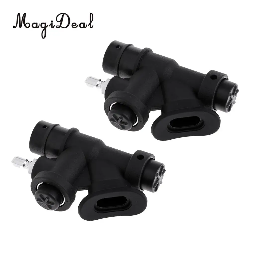 Set 2 Professional Diving BCD Power Inflator Buoyancy Compensator Handle for Scuba Dive Standard 1 inch Inflator Hose Equipment