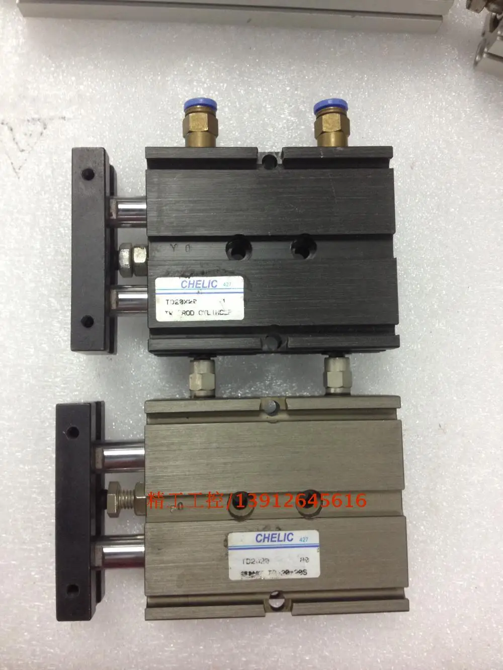 

[SA] Taiwan gas stand can be CHELIC original double rod cylinder TD20-20 spot --5pcs/lot