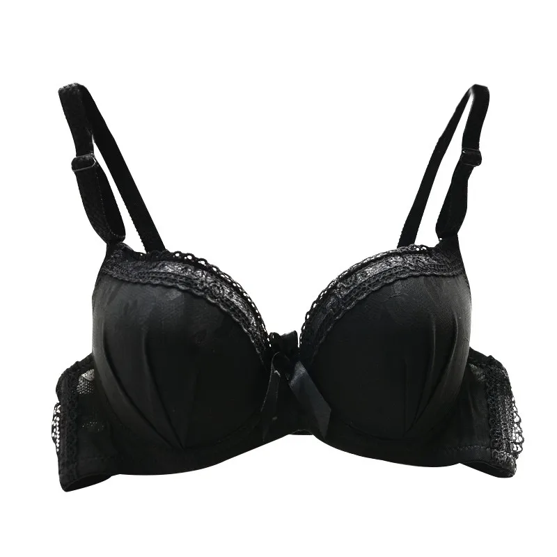 

Sexy Women's Thin Padded Bra Underwire Push Up Underwear Brassiere Cup B