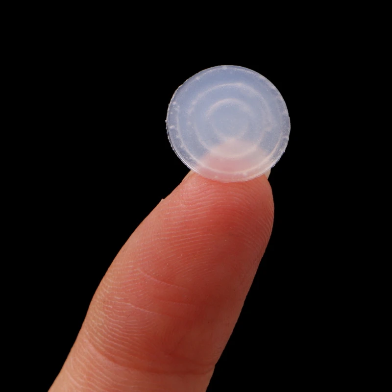 Прозрачный силиконовая наклейка дисплей Кнопка дизайн ногтей УФ гель лак цветной инструмент