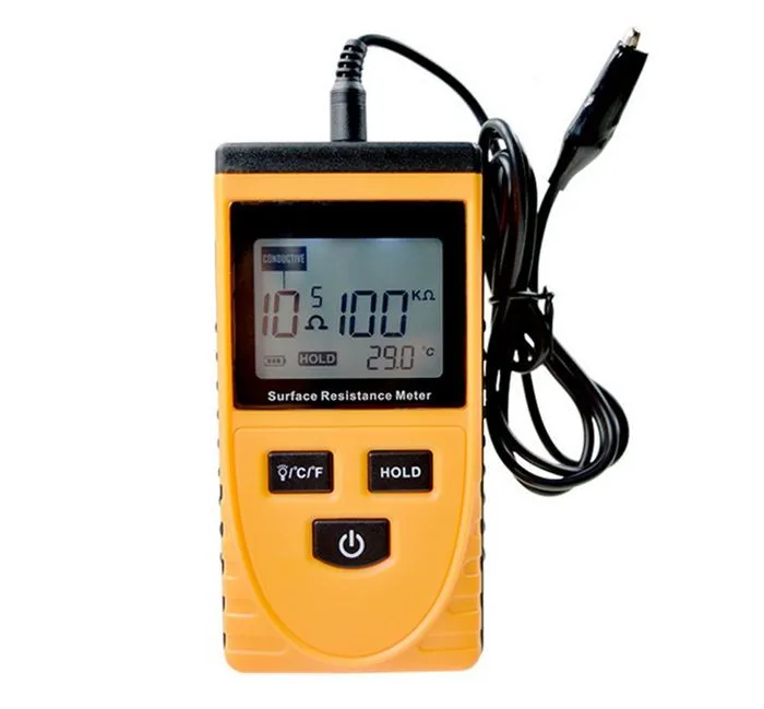 BENETECH GM3110 цифровой тестер поверхностного сопротивления, Тестер электростатического разряда, цифровой мультиметр анализатор электростатический