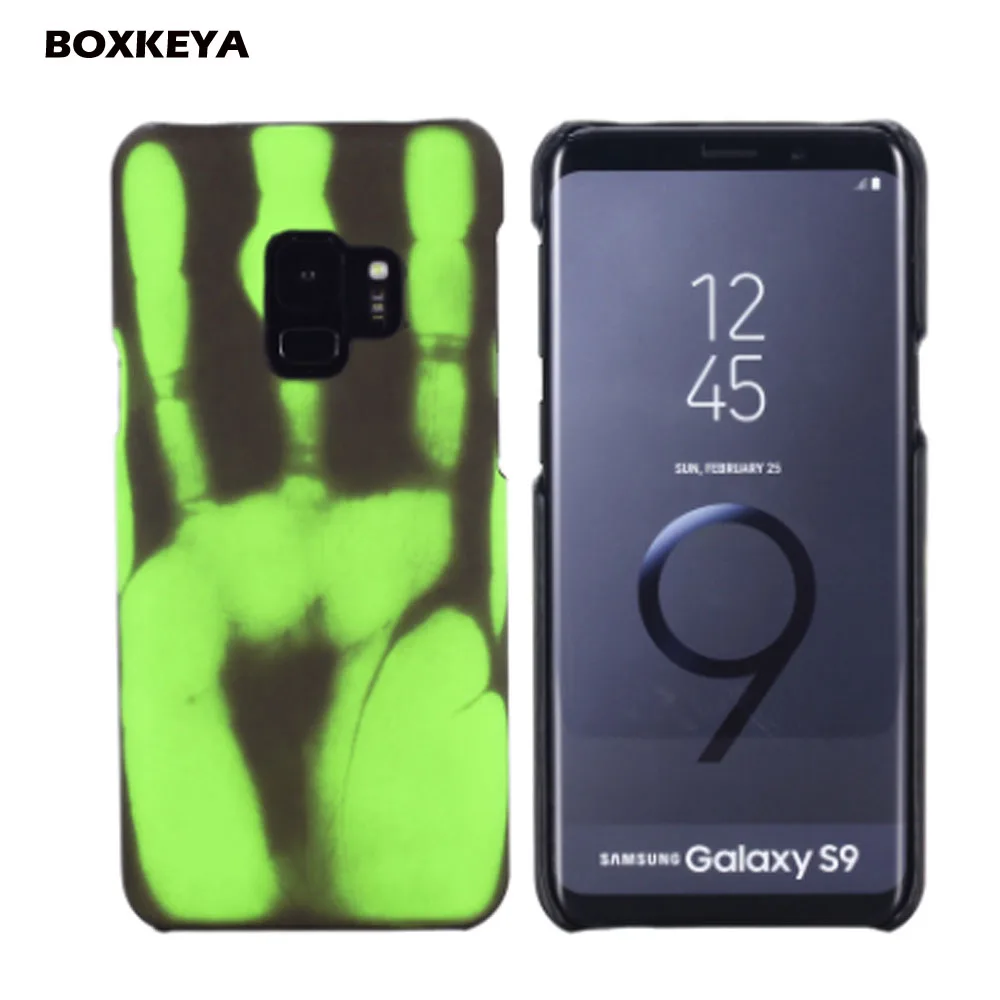 A750 Термальность Сенсор Чехлы для samsung Примечание 10 Pro 9 8 S7 S8 S9 S10 рlus Lite E A8 2018 A6 плюс