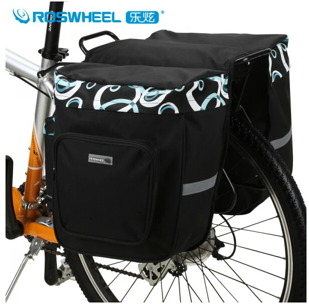 

Roswheel 30L Bicycle Bags Bike Rear Seat Bag Cycling Pannier Bicycle Basket For Mountain Bike Cycling Accessories Free Shipping