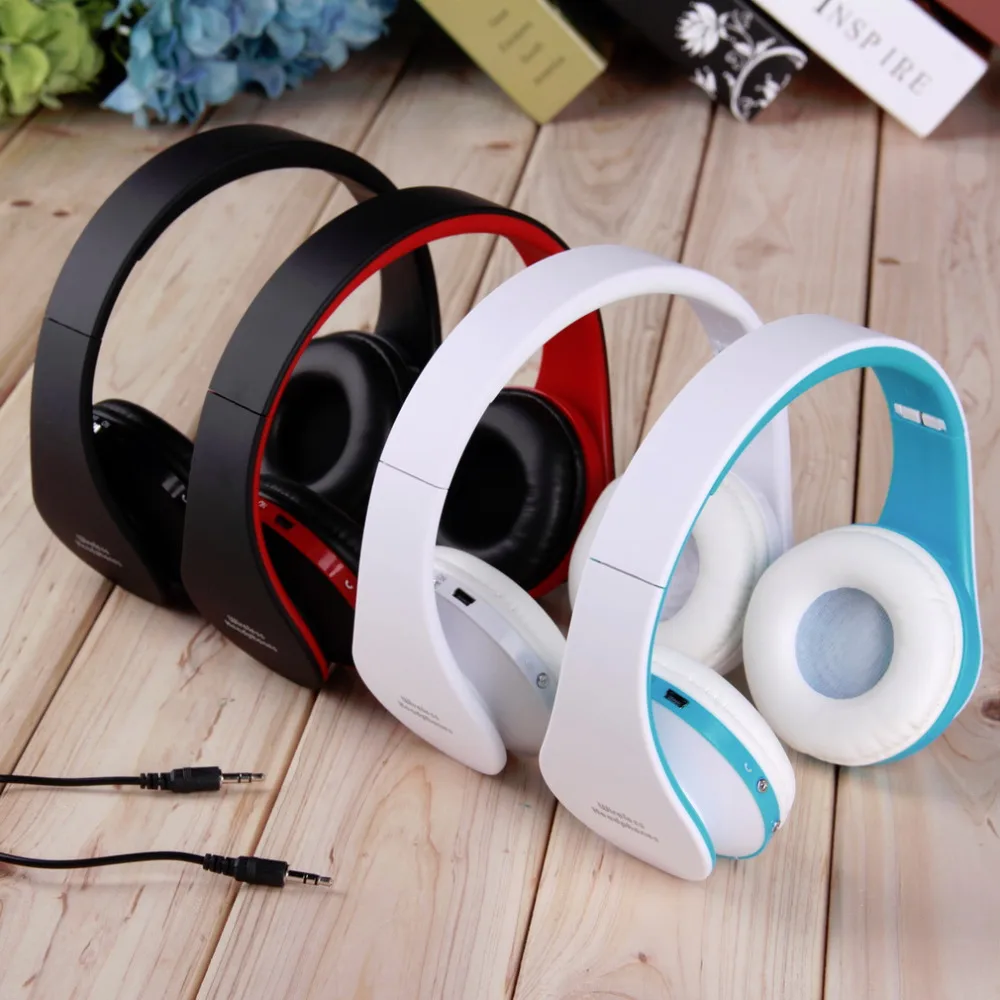 Top Quality Wireless Bluetooth Stereo Headphones Foldable Headset Handsfree Headphones with Mic for iPhone for Galaxy for HTC