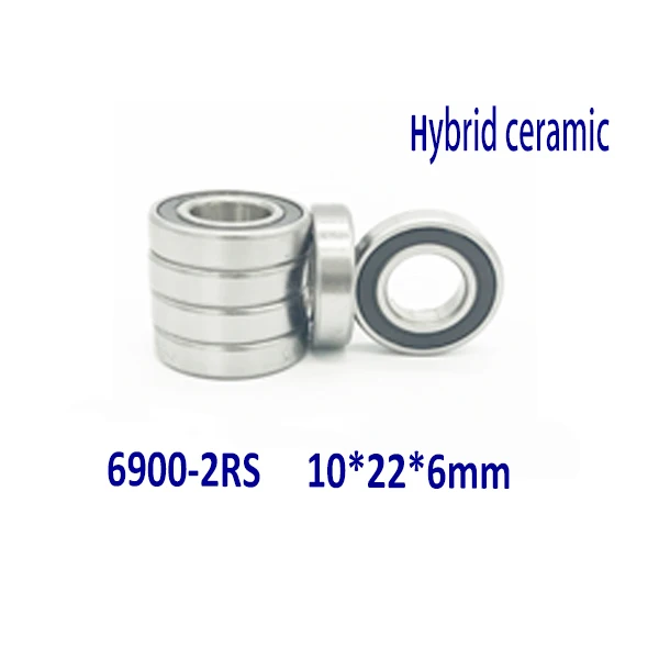 free shipping 2PCS 6900-2rs 6900 RS 10*22*6 mm 61900 hybrid ceramic Rubber sealed bike bicycle Thin wall bearing free shipping 2PCS 6900-2rs 6900 RS 10*22*6 mm 61900 hybrid ceramic Rubber sealed bike bicycle Thin wall bearing