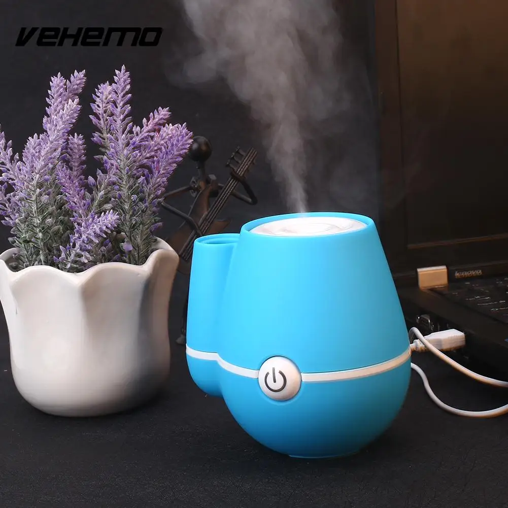 Vehemo USB домашний увлажнитель воздуха для офиса очиститель воздуха мини-распылитель