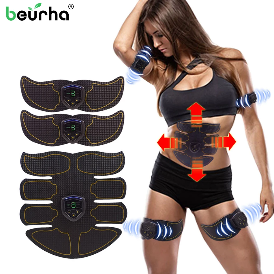 

NEW Digital USB Muscle Stimulator EMS Stimulation Body Slimming Beauty Machine Abdominal Muscle Exerciser Body Massager Dropship