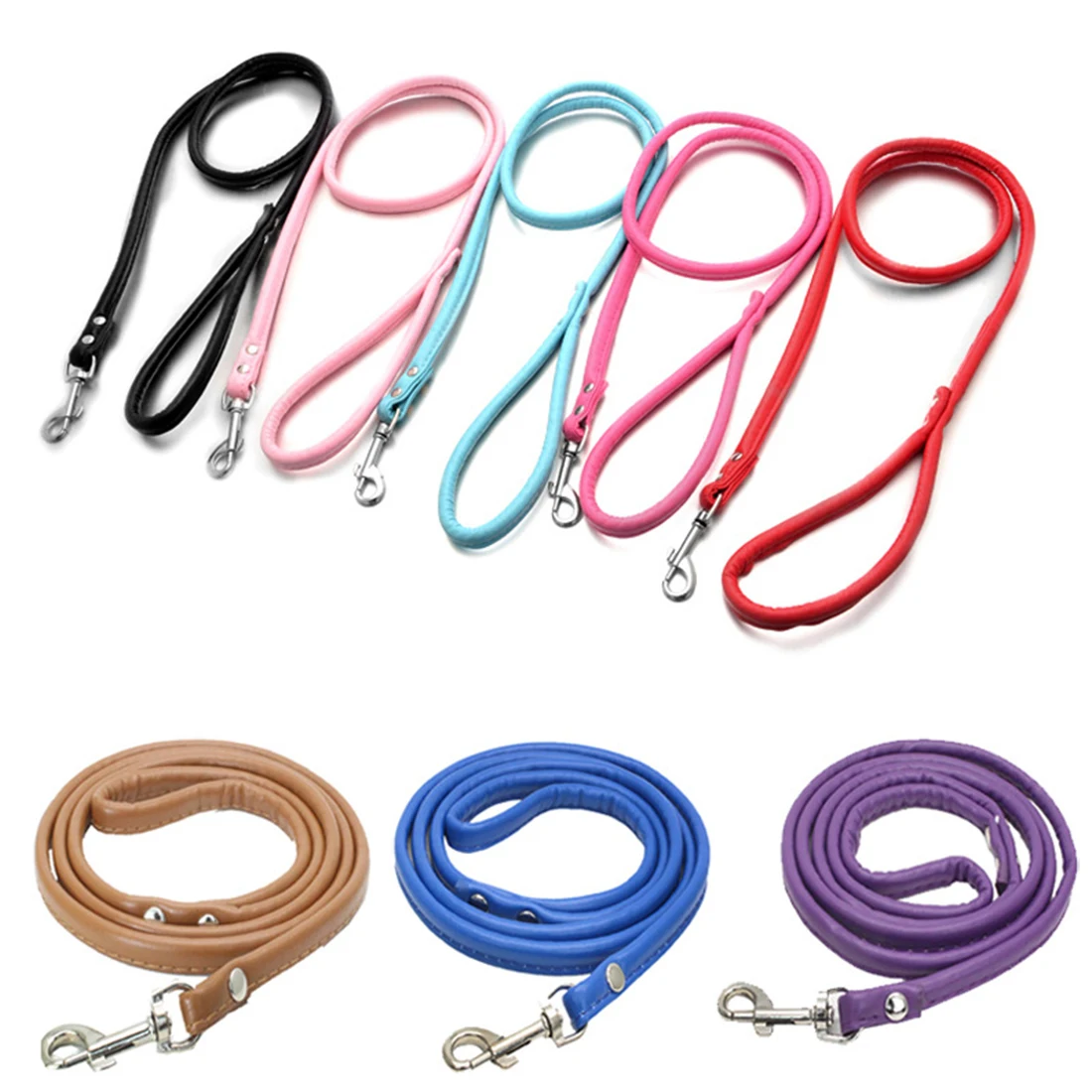 1.2m Pet Dog Walking Training Leashes Cat Puppy Dogs Leash Long Smooth