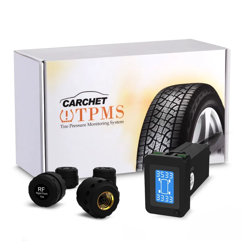 Carchet TPMS автомобильных шин Давление мониторинга Системы Авто диагностический инструмент шин сигнализации Интеллектуальные Системы 4