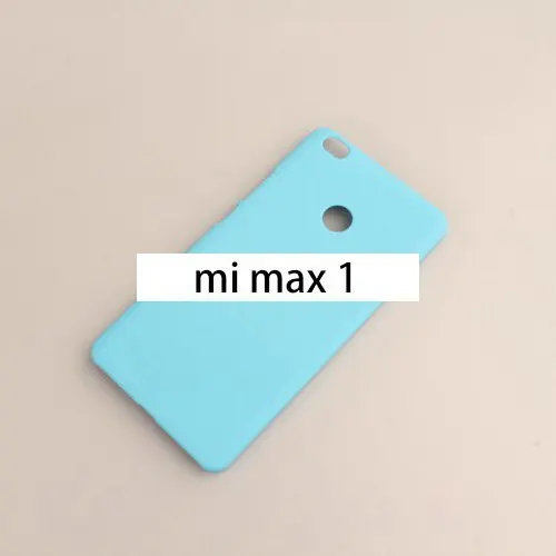 Для Xiaomi mi max 1 матовый простой красочный Модный Стильный чехол для телефона однотонная цветная крышка Жесткий чехол