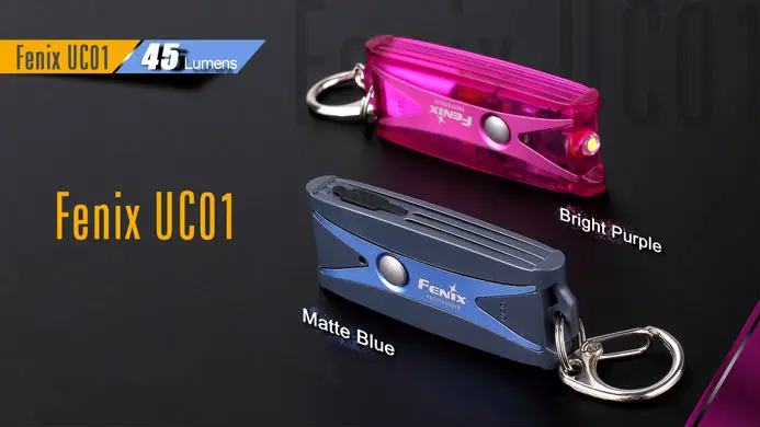 

2016New Fenix UC01 Micro-USB charging The built-in Li-polymer battery wanting output for hiking