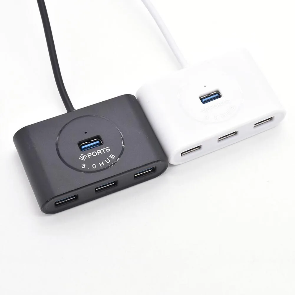 Портативный USB 3,0 концентратор 4 порты USB hub-разветвитель с удлинитель для Macbook портативных ПК компьютер HDD 8 клавиатура мышь U диск