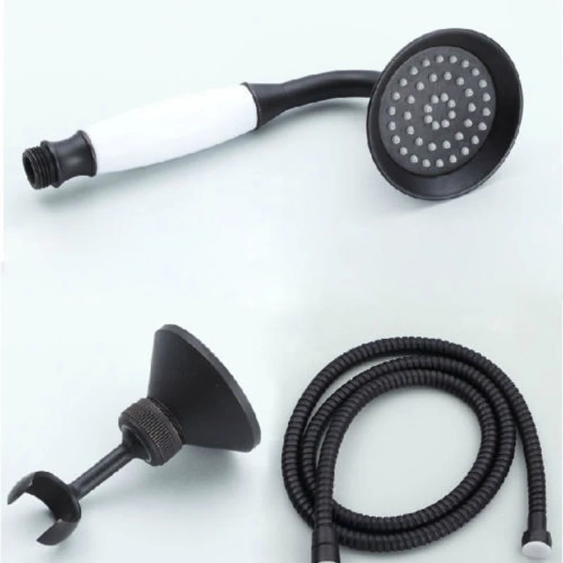 

Free Shipping Oil Rubbed Bronze Hand Shower Head + Shower Hose + Shower Holder