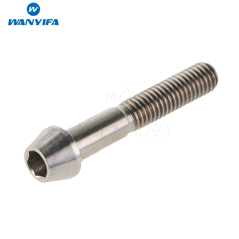 5 x Titanium Grade 2 Schrauben Screws DIN 912 M6 x 80