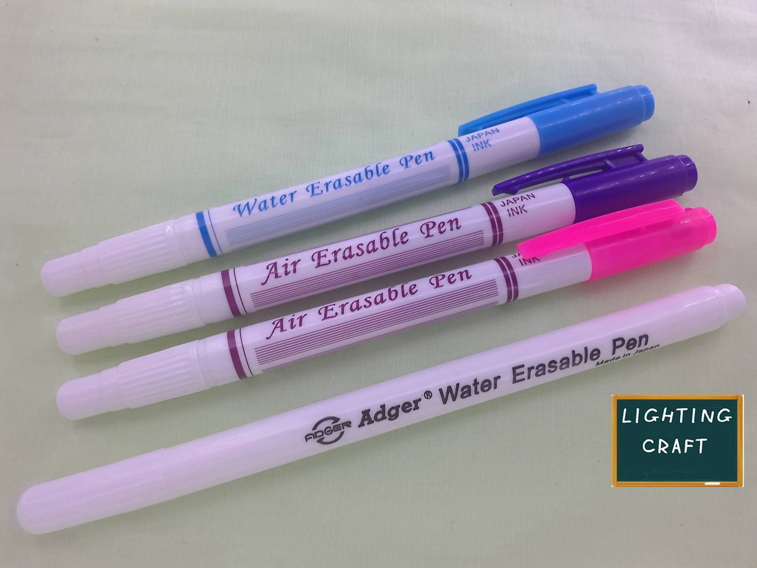 3 Pcs Air/Water Erasable Marker Pen Bonus Pack Easy Wipe Off Auto