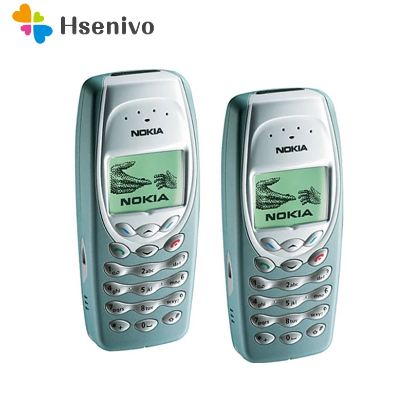

Nokia 3410 Mobile Cell Phone Original Unlocked Refurbished Cheap Phone Free shipping