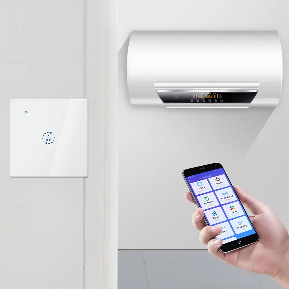 répliques plus de photos remise pour vente WiFi Smart chaudière interrupteur chauffe-eau vie intelligente Ewelink APP télécommande standard Amazon Alexa Google accueil commande vocale répliques plus de photos remise pour vente WiFi Smart chaudière interrupteur chauffe-eau vie intelligente Ewelink APP télécommande standard Amazon Alexa Google accueil commande vocale