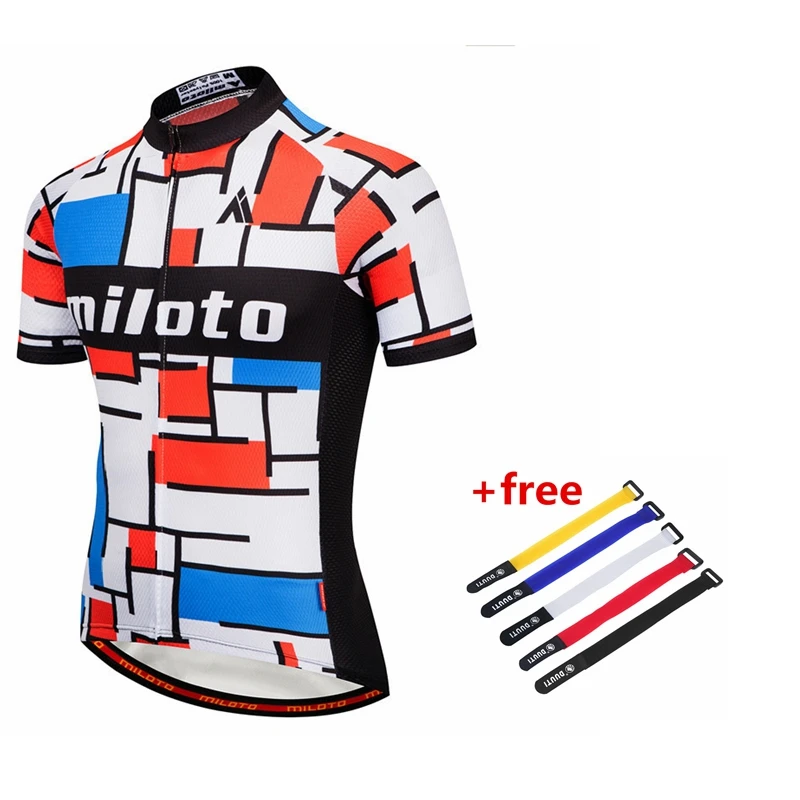 2018 Men's short sleeve cycling jerseys Free Gift Cycling mtb cycle bike only shirt clothing | Спорт и развлечения
