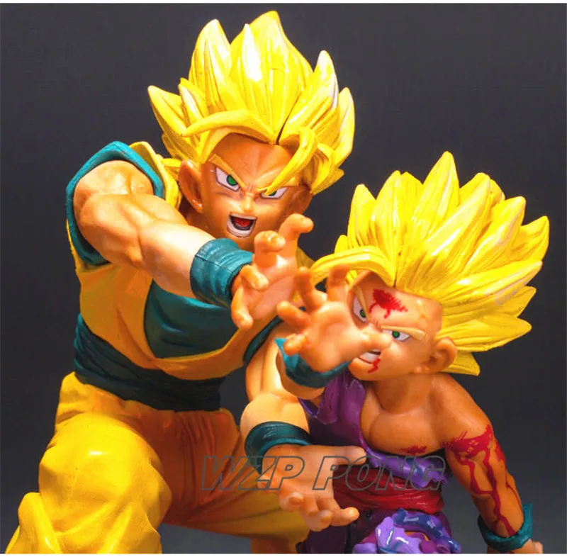 Super Saiyan Kakarotto Гохан боевые повреждения фигурка героя модель игрушки в боевом