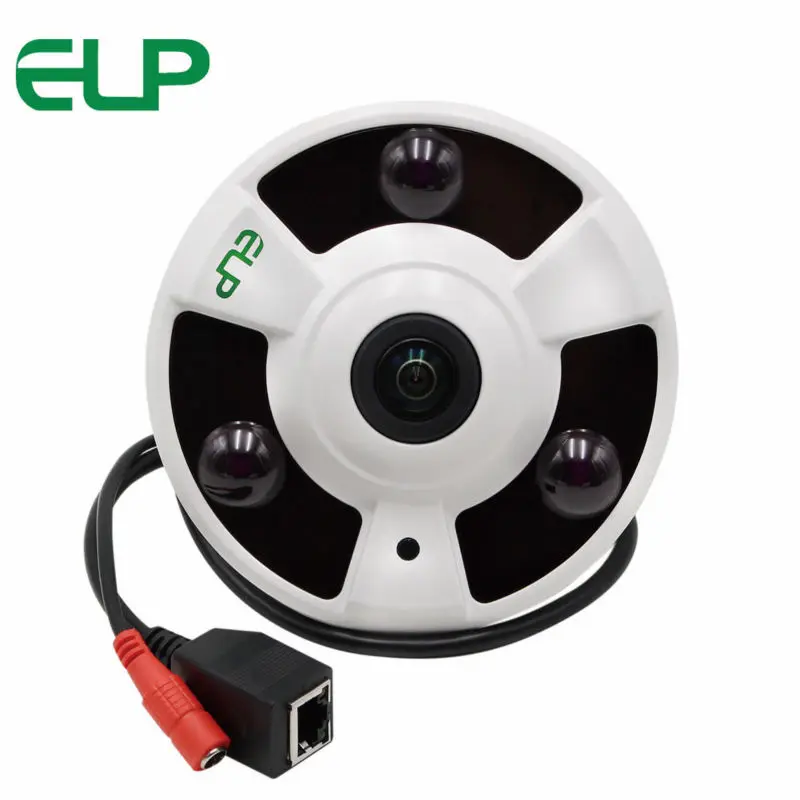 Высокое качество панорамная 2MP 1080P IP камера с 360 градусов полный обзор рыбий глаз