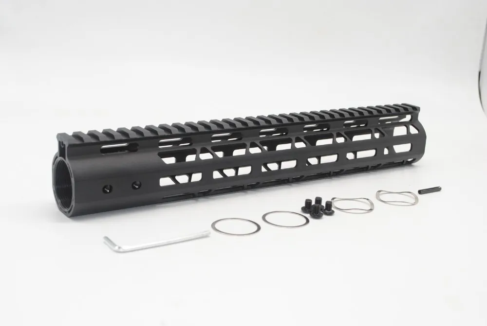 Aplus AR-15_10 ''12'' 15 ''дюймов Бесплатная поплавок системы M-Lok ствольная накладка Пикатинни рейку Fit. 223/5. 56 черный анодированный