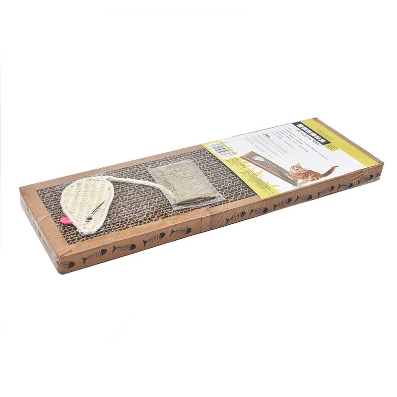 Non toxic Sisal Hemp Cat Scratch Board Grinding Nail Scratching Post