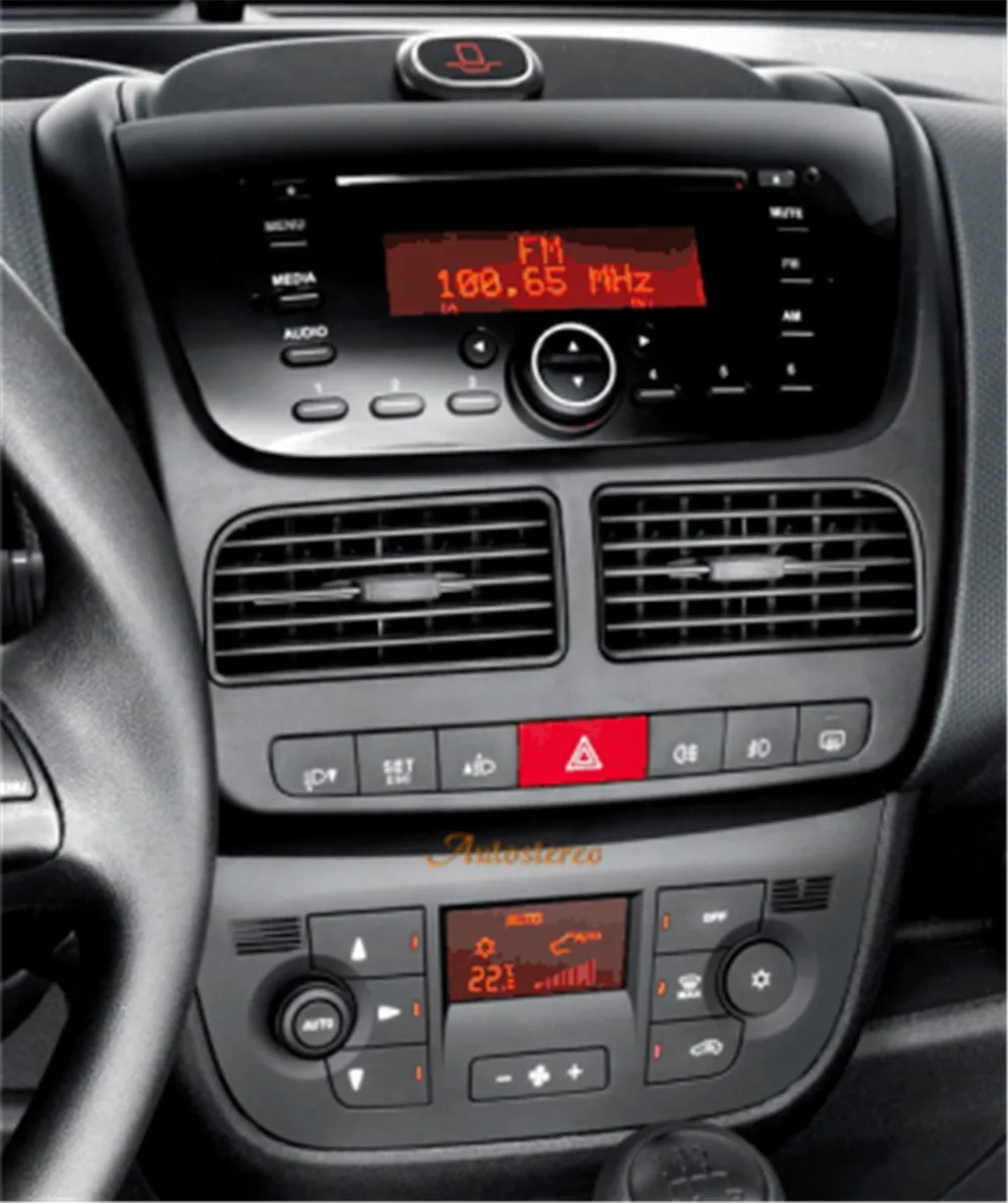 Top Newest Android 9.0 Car DVD Multimedia head unit For FIAT DOBLO/Opel Combo/Tour 2010+ with GPS navigation Radio stereo /RDS 4+32G 3