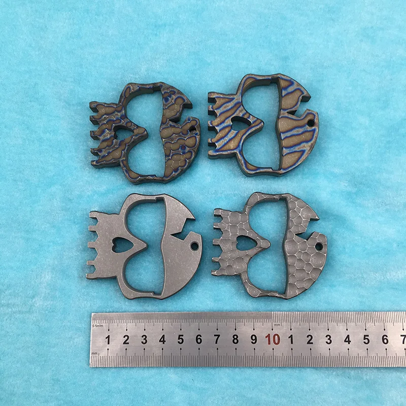 

LEMIFSHE tarsier custom TC4 titanium outdoor camping pocket EDC gear tool bottle opener